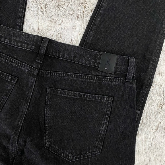 HALE Women Boyfriend Jeans | High Rise Straight Leg Boyfriend Jeans | Straight - Picture 9 of 11